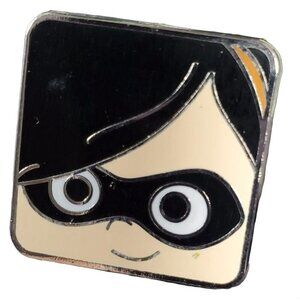Disney Violet Incredible Trading Pin Face Lapel Pin Brooch Badge Accessories Pin